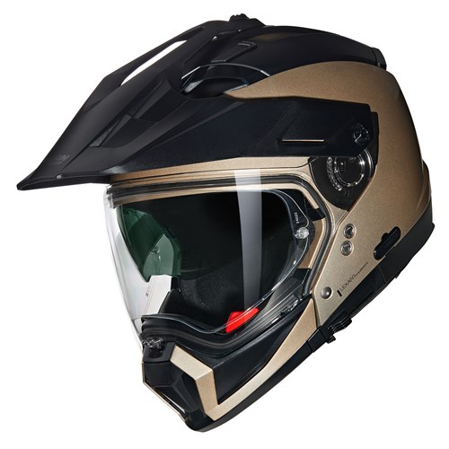 Nolan N70-2 X helmet in copper